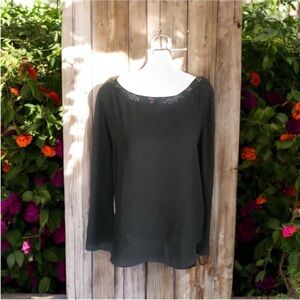 Violet & Claire Black Women's Blouse